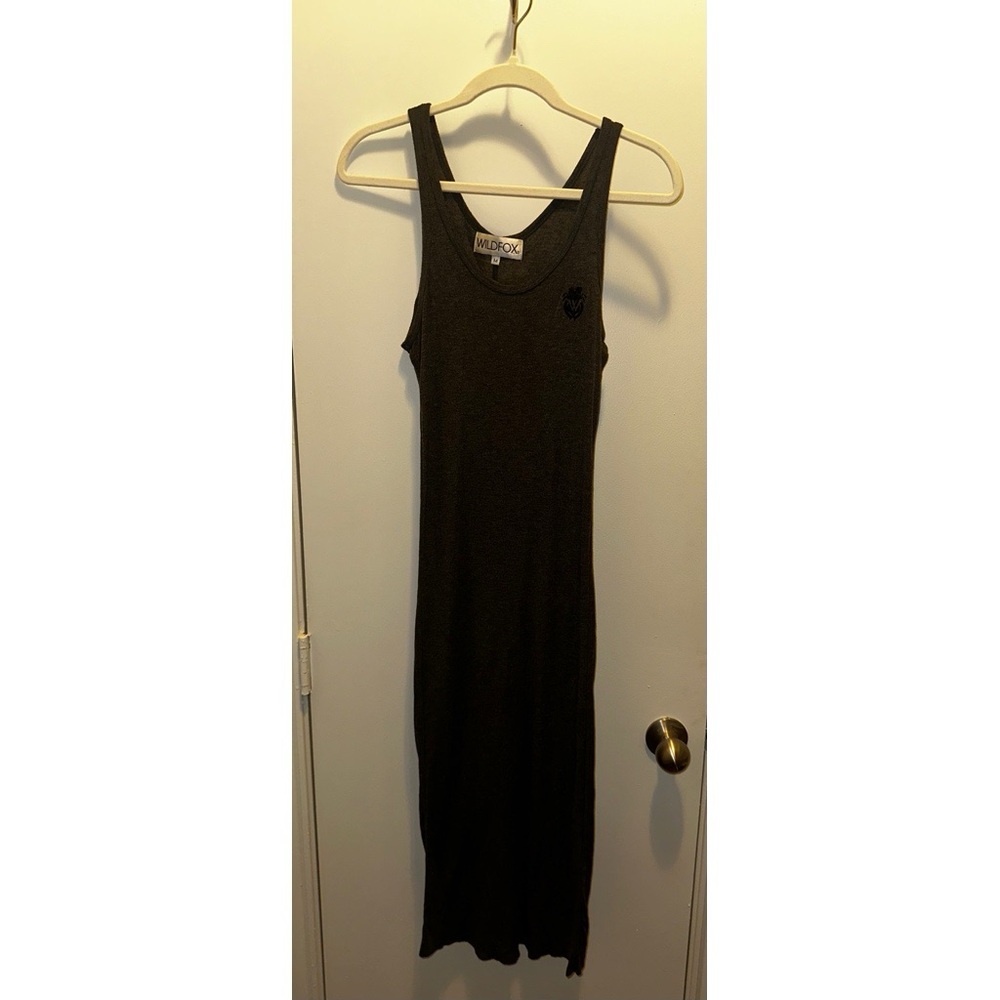 Sleeveless Gray Dress